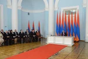 Serzh Sargsyan Accepts Resignation of Governmemnt