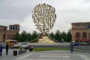 Новый проект-предложение: генеалогическое древо наций на площади Республики в Ереване