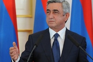 Սերժ Սարգսյանն այսօր ցավակցական հեռագիր է հղել Չինաստանի նախագահին
