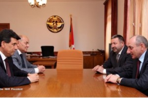 Բակո Սահակյանը հանդիպել է Արմեն Երիցյանին