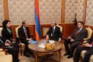 Սերժ Սարգսյանն ընդունել է Արժույթի միջազգային հիմնադրամի ներկայացուցիչներին