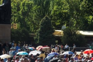 Митинг блока "Здравствуй, Ереван" на площади Свободы
