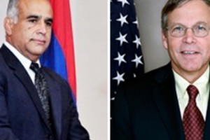 Raffi Hovannisian Meets with US Ambassador John Heffern