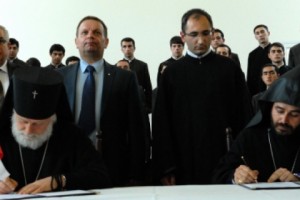 Գևորգյան հոգևոր ճեմարանի և Մոսկվայի հոգևոր ակադեմիայի միջև ստորագրվեց համագործակցության համաձայնագիր
