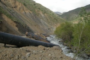 В Армении реки пускают по трубам