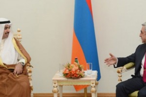 Սերժ Սարգսյանն ընդունել է Քուվեյթի Ազգային ժողովի նախագահի գլխավորած 
պատվիրակությանը