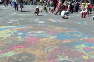 Yerevan, June 1 – Chalk Drawings and More