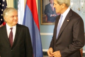 Armenia's  Foreign Minister Meets with U.S. Secretary of State Kerry in Washington D.C.