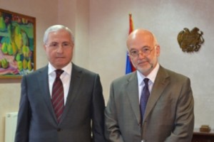 Գյուղատնտեսության նախարարն ընդունել է ՄԱԿ-ի Պարենի և գյուղատնտեսության 
կազմակերպության հայաստանյան ներկայացուցչին