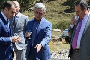 Նախագահ Սարգսյանի աշխատանքային այցը Գեղարքունիք