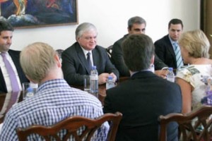 ԱԳ նախարարն ընդունեց Դանիայից ժամանած խորհրդարանականների և լրագրողների պատվիրակությանը