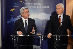 Ս. Սարգսյանի հայտարարությունը՝ ԵԽ գլխավոր քարտուղարի հետ հանդիպման արդյունքների վերաբերյալ