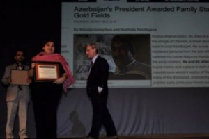 OCCRP Journalist Wins Global Shining Light Award