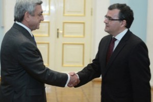Սերժ Սարգսյանին հավատարմագրերն է հանձնել Ուրուգվայի նորանշանակ դեսպանը