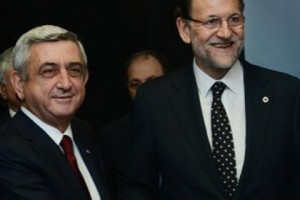 Նախագահ Սերժ Սարգսյանը հանդիպել է Իսպանիայի Թագավորության վարչապետ Մարիանո Ռախոյի հետ
