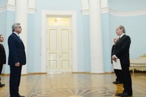 Նախագահին հավատարմագրերն է հանձնել Հայաստանում Իտալիայի նորանշանակ դեսպանը