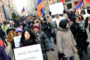 Шествие в защиту Шанта Арутюняна