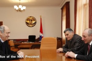 Հանդիպում Հայաստանի գրողների միության նախագահ Էդուարդ Միլիտոնյանի հետ