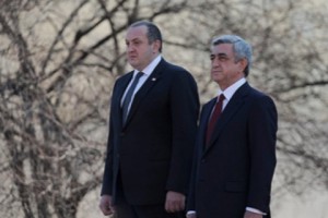 Սերժ Սարգսյանը հանդիպում է ունեցել Վրաստանի նախագահ Գիորգի Մարգվելաշվիլիի հետ