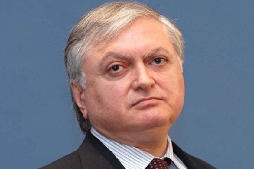 Armenian Foreign Minister Leaves for Paris