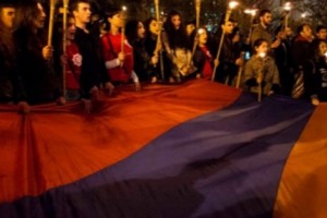 Genocide Torchlight Procession in Tbilisi