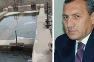 Бывший губернатор проводит разведку нового местрождения у истоков водоснабжения 
Капана