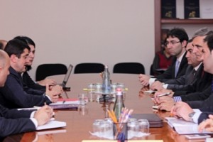 ԼՂՀ վարչապետն ընդունել է Եվրախորհրդարանի և Իսպանիայի խորհրդարանի 
պատգամավորների

