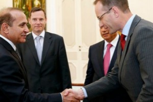 Հովիկ Աբրահամյանն ընդունել է «Ամունդի-Ակբա ասեթ մենեջմենթ» ընկերության պատվիրակությանը