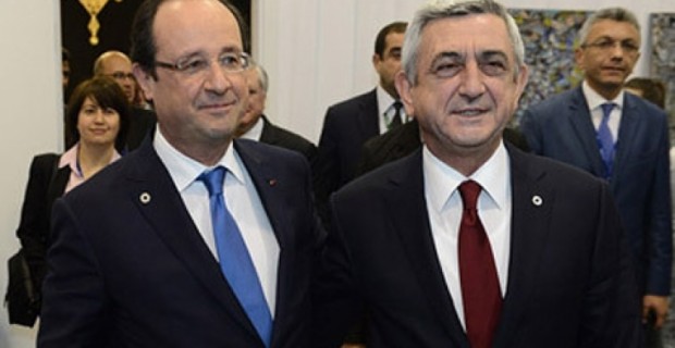 French President Hollande to Visit Armenia on May 12