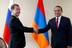 Մինսկում հանդիպել են Հովիկ Աբրահամյանը և Դմիտրի Մեդվեդևը