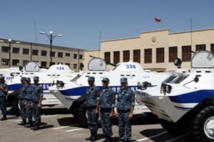 Ոստիկանության զորքերի նոր վարչական շենքը բացվեց