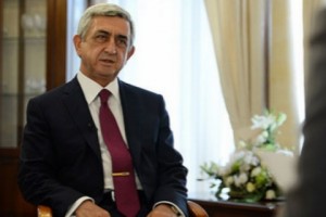 Սերժ Սարգսյանի հարցազրույցը՝ եռակողմ հանդիպումից հետո