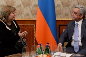 Նախագահն ընդունել է «Գաֆէսճեան ընտանիք» հիմնադրամի նախագահին
