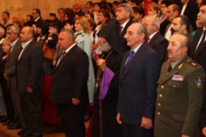 Նախագահ Սահակյանը ներկա է գտնվել Արցախի հերոս Աշոտ Ղուլյանի (Բեկոր) ծննդյան 55-ամյակին նվիրված միջոցառմանը
