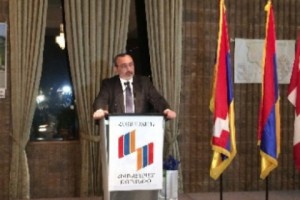 Artsakh Foreign Minister Tours Armenian Communities in Canada