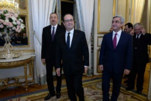 Սերժ Սարգսյանն ու Իլհամ Ալիեւն առանձնազրույց են ունեցել Փարիզում