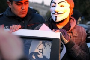 Полицейские подвергли приводу 9 граждан в масках
