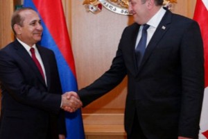 Հովիկ Աբրահամյանը հանդիպել է Վրաստանի նախագահին