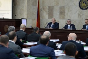 Սերժ Սարգսյանը մասնակցել է ԵՊՀ խորհրդի տարեվերջյան նիստին