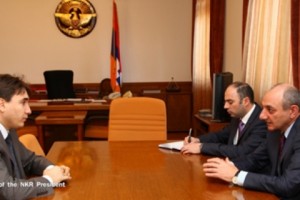 Artsakh President Meets with IDeA Foundation Head