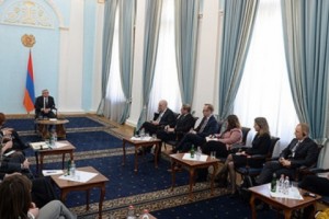 Նախագահն ընդունել է Մարշալ և Ռոբերտ Բոշ հիմնադրամների ներկայացուցիչներին