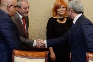 Armenian President Discusses Constitutional Reform Process with Free Democrats