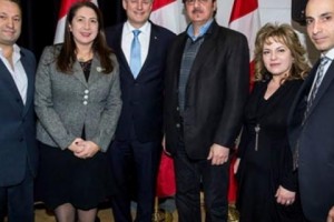 Canadian Prime Minister Meets with Armenian Conservatives
