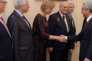 Սերժ Սարգսյանը հանդիպել է արտերկրի մի շարք լրատվամիջոցների ղեկավարներին
