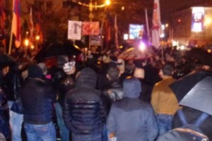 Факельное шествие в Тбилиси, Ахалцихе и Ахалкалаке