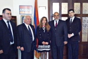 Raffi Hovannisian Welcomes EPP President Joseph Daul