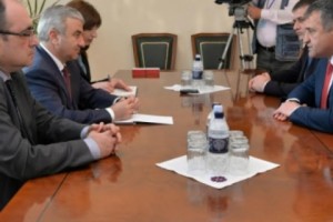 ԼՂՀ ԱԺ նախագահն ընդունել է Հվ.Օսիայի խորհրդարանի խոսնակին