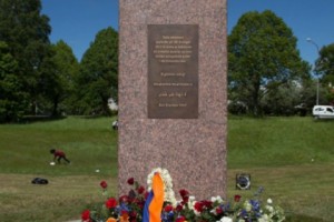 First Armenian Genocide Memorial Inaugurated in Sweden