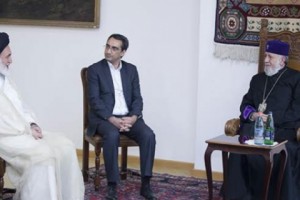 Catholicos Garegin II Meets Rep of Iranian Supreme Leader for Pilgrimage Affairs