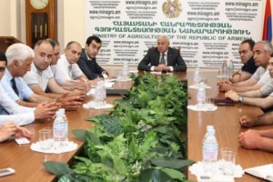 Գյուղնախարարությունում քննարկվել են արտահանումների գործընթացի կազմակերպմանն առնչվող հարցեր